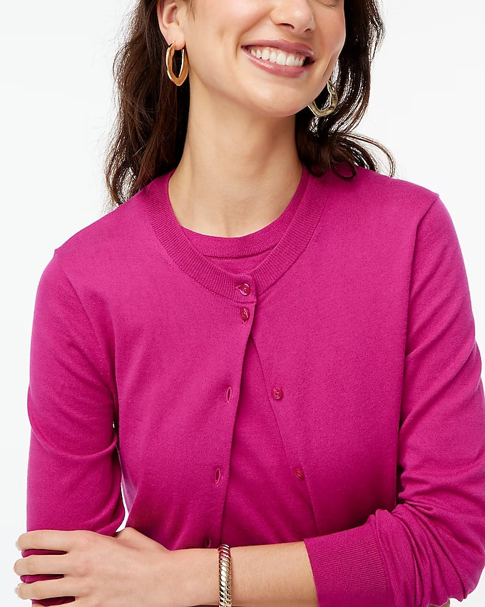Classic cotton cardigan sweater | J.Crew Factory