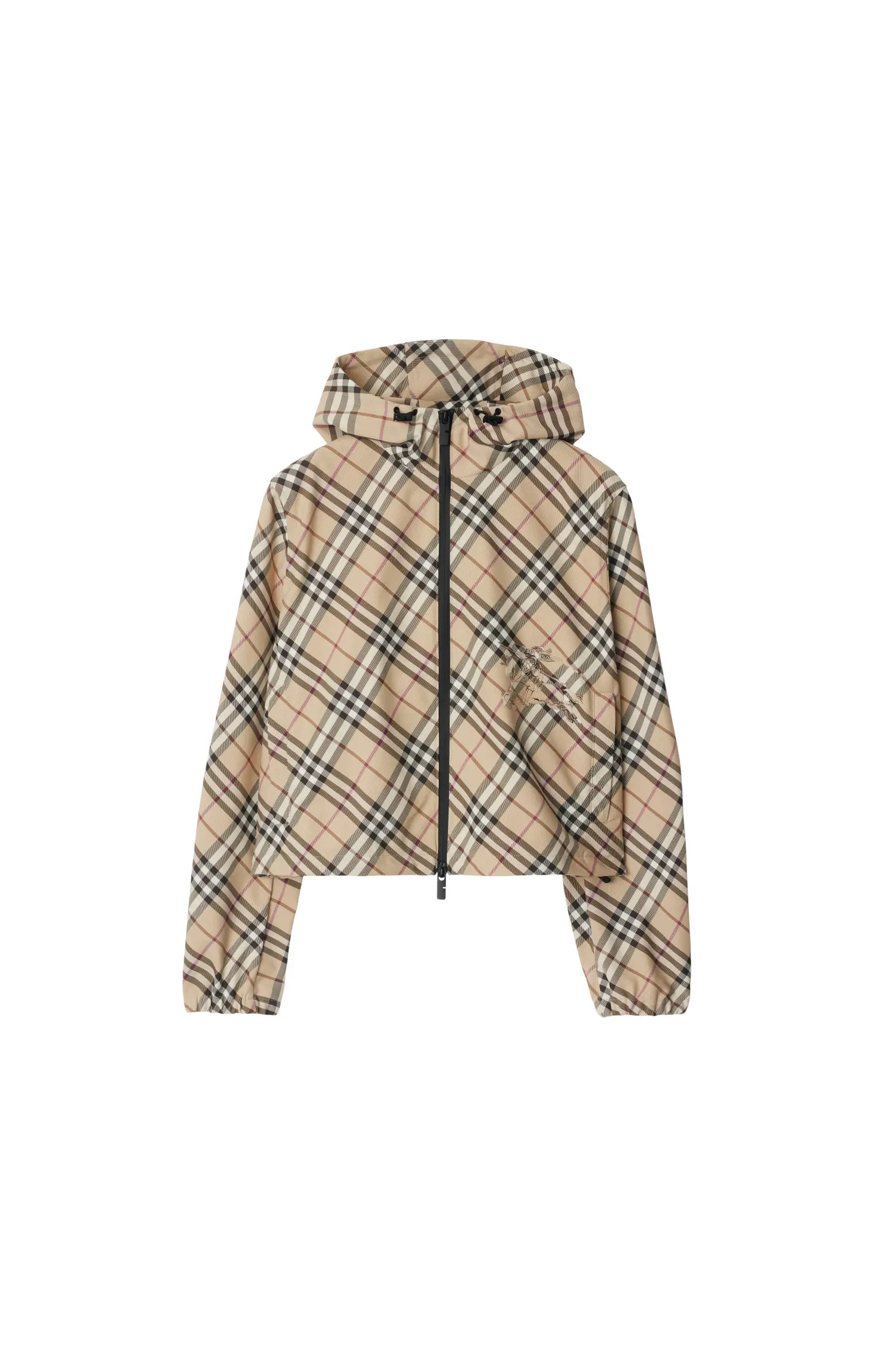 Check Hooded Jacket | Nordstrom