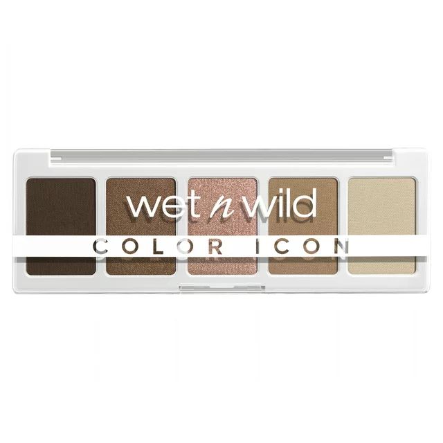 wet n wild Color Icon 5 Pan Eyeshadow Palette, Walking On Eggshells, 0.21 oz | Walmart (US)