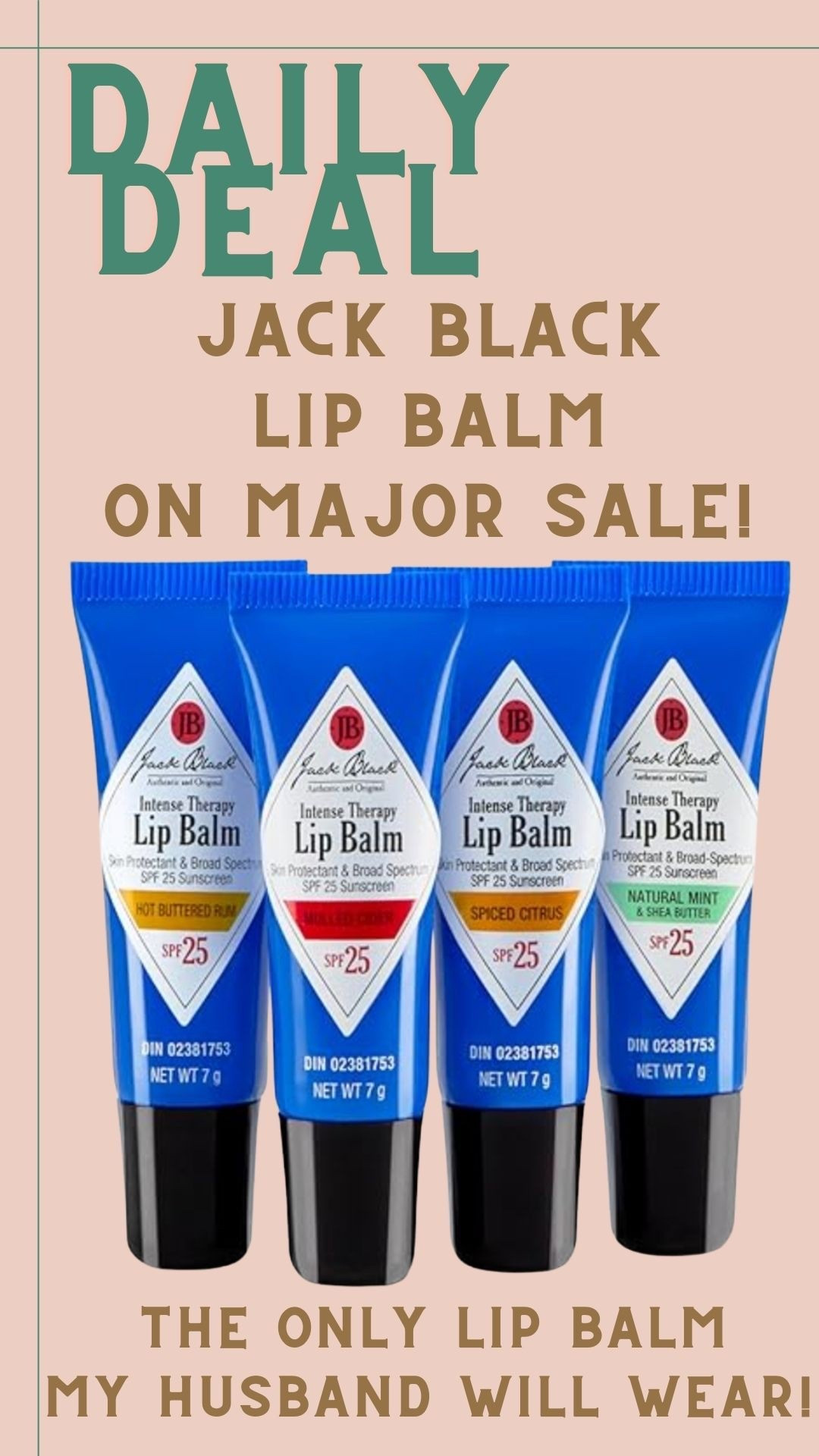 The only lip balm my husband will wear! This is on major sale so it’s a great time to stock up for him! Linked it from two places both with free shipping in case one sells out! 

#LTKSaleAlert #LTKBeauty #LTKMens