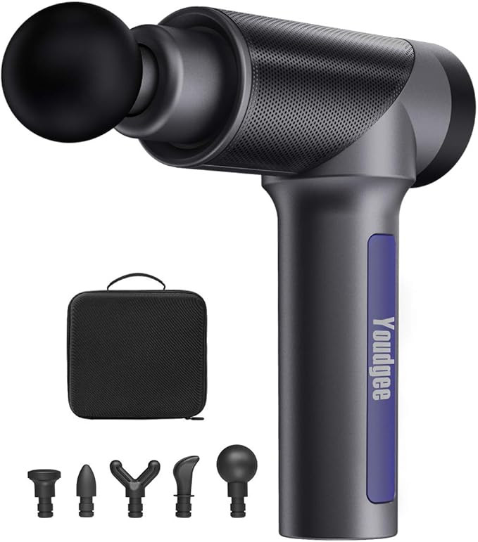 Massage Gun, Handheld Electric Deep Tissue Body Muscle Massager, Cordless, High Intensity Vibrati... | Amazon (US)