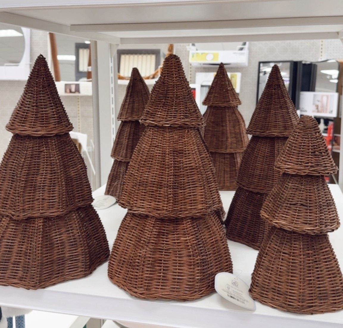Viral studio McGee rattan tree set from target. 

#LTKHome #LTKHoliday