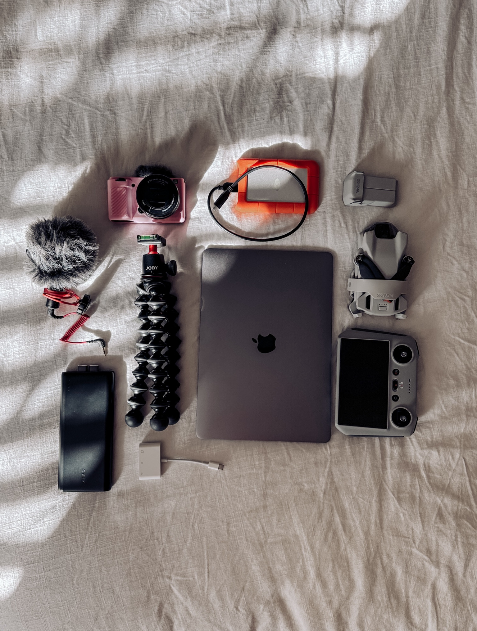 Camera gear 📸✈️#travelgear #cameragear #djidrone #sony #rode #techequipment #sonycamera #amazonfinds #travel #joby #canong7x #harddrive #technology #sonyzve10 #cameralens

#LTKworkwear #LTKitbag #LTKU #LTKstyletip #LTKfamily #LTKtravel
