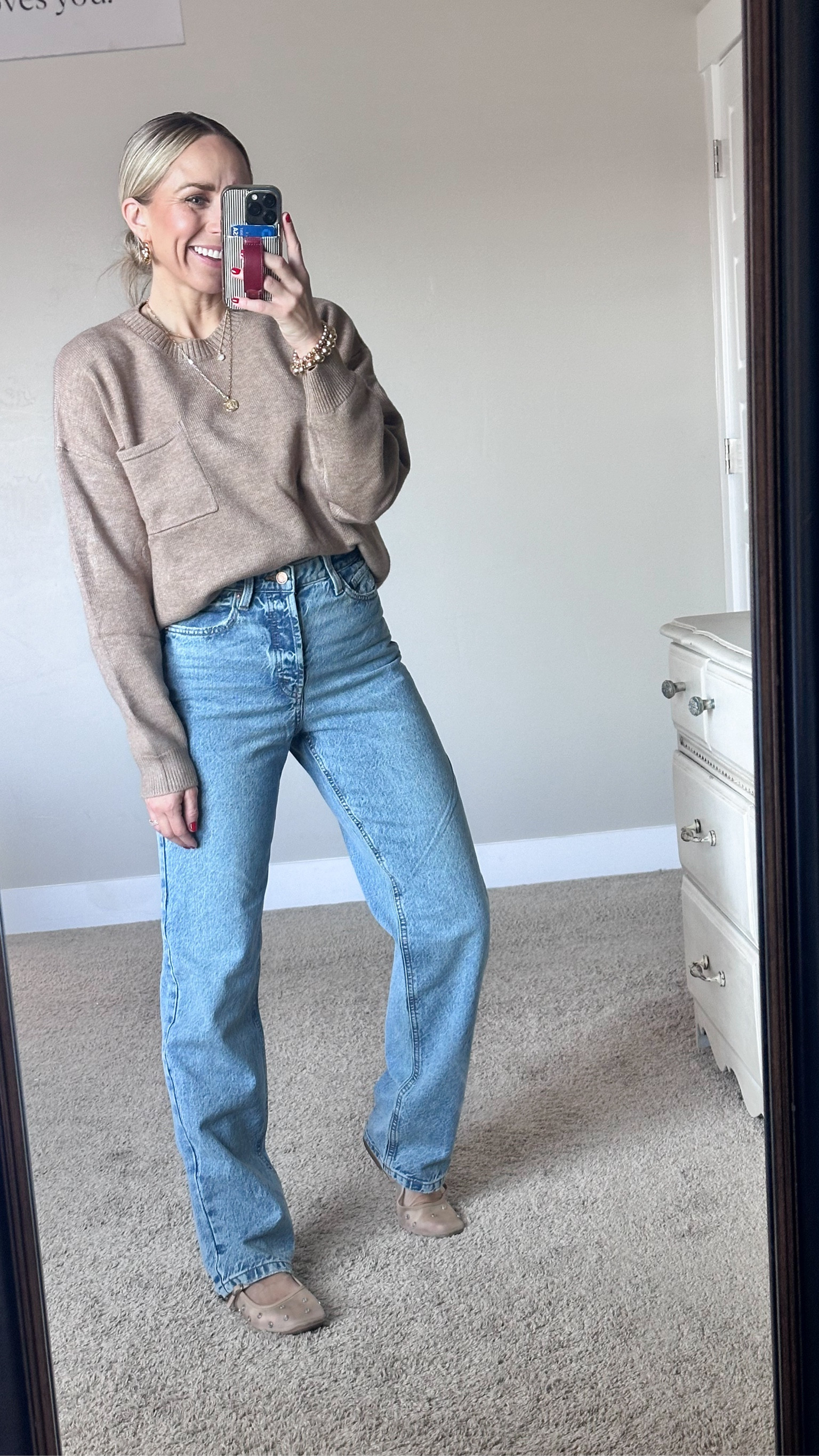 These jeans are $17.50 from Target! Sweater is 30% off and I linked all of the shoes that look good with these jeans.👌

#LTKStyleTip #LTKSeasonal #LTKFindsUnder50