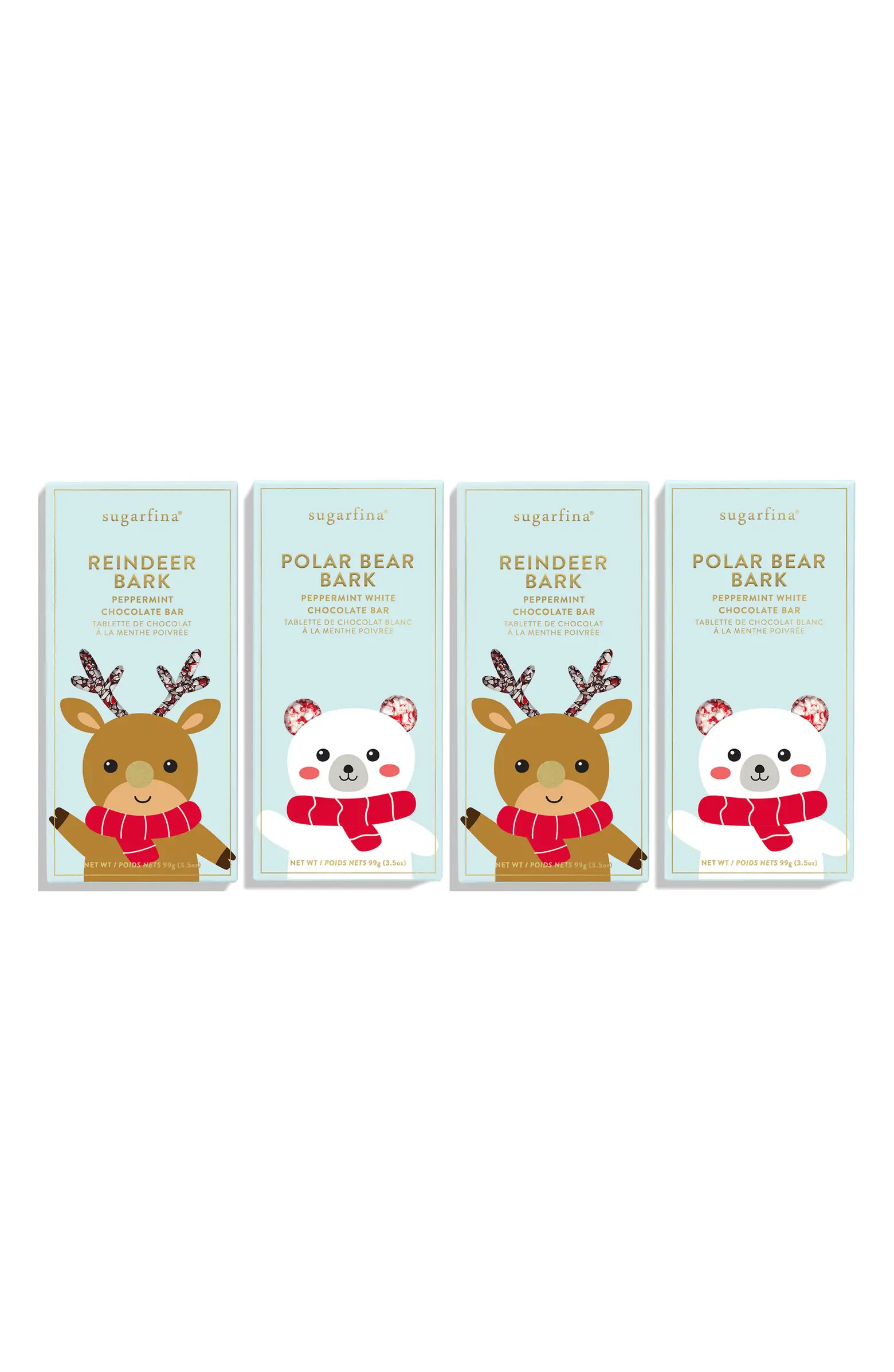 Holiday Set of 4 Chocolate Bars | Nordstrom