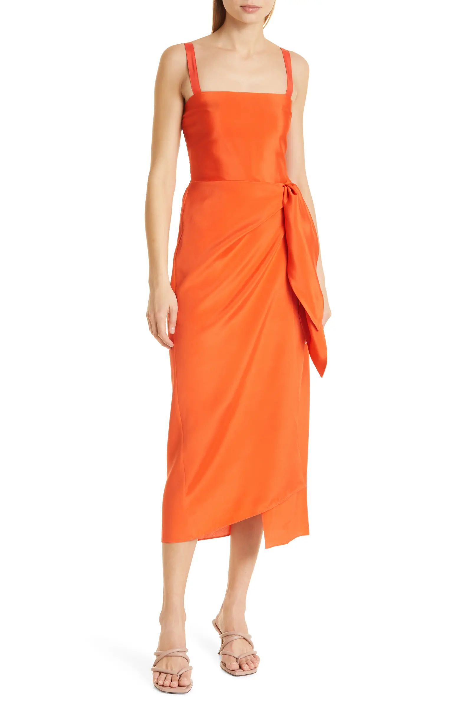 La Ligne Mia Sleeveless Silk Blend Dress | Nordstrom | Nordstrom