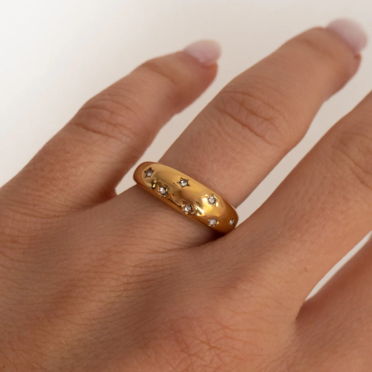 Celeste Ring | Gold | JacqMaria Jewelry