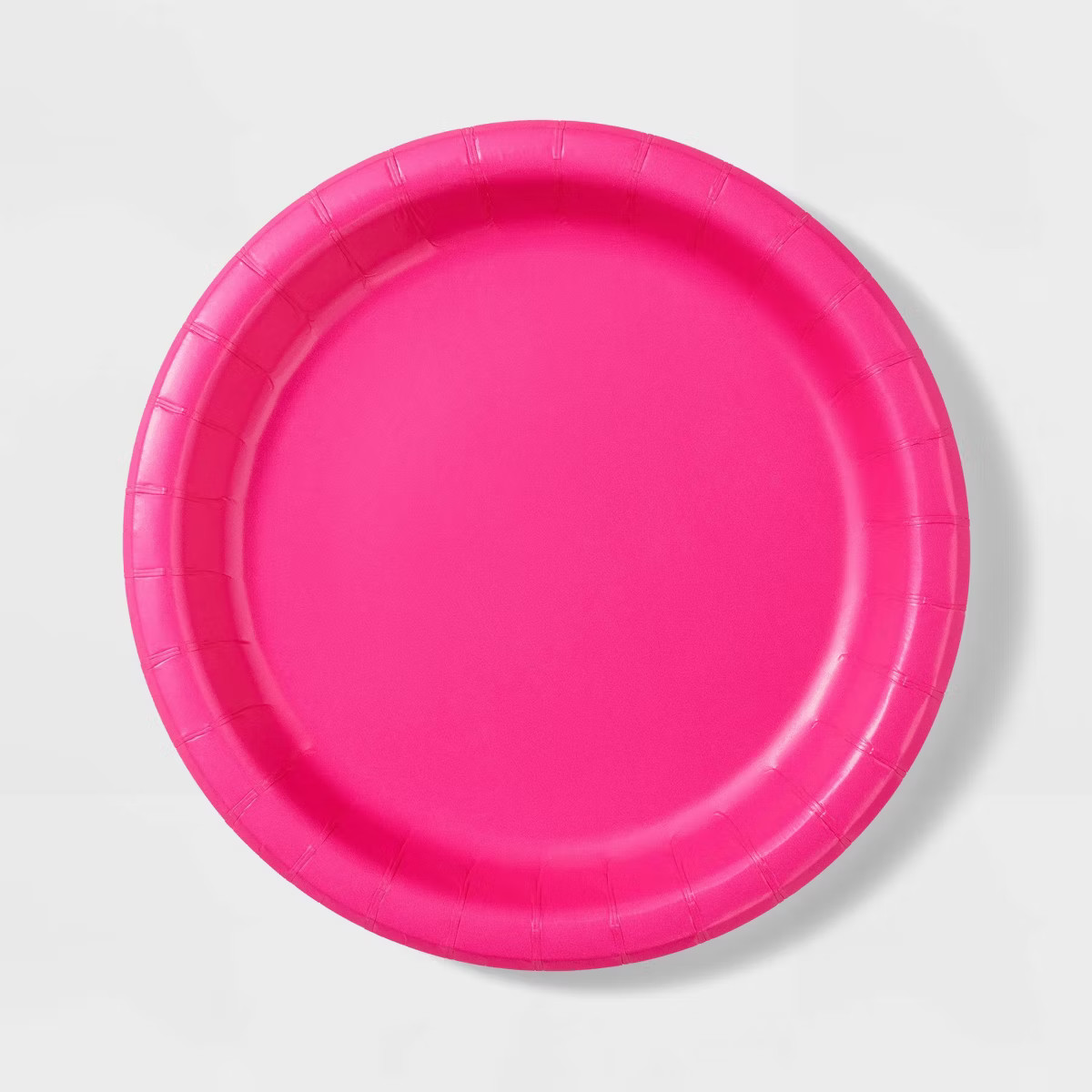 20ct 8.5" Disposable Dinner Plates Hot Pink - Spritz™ | Target