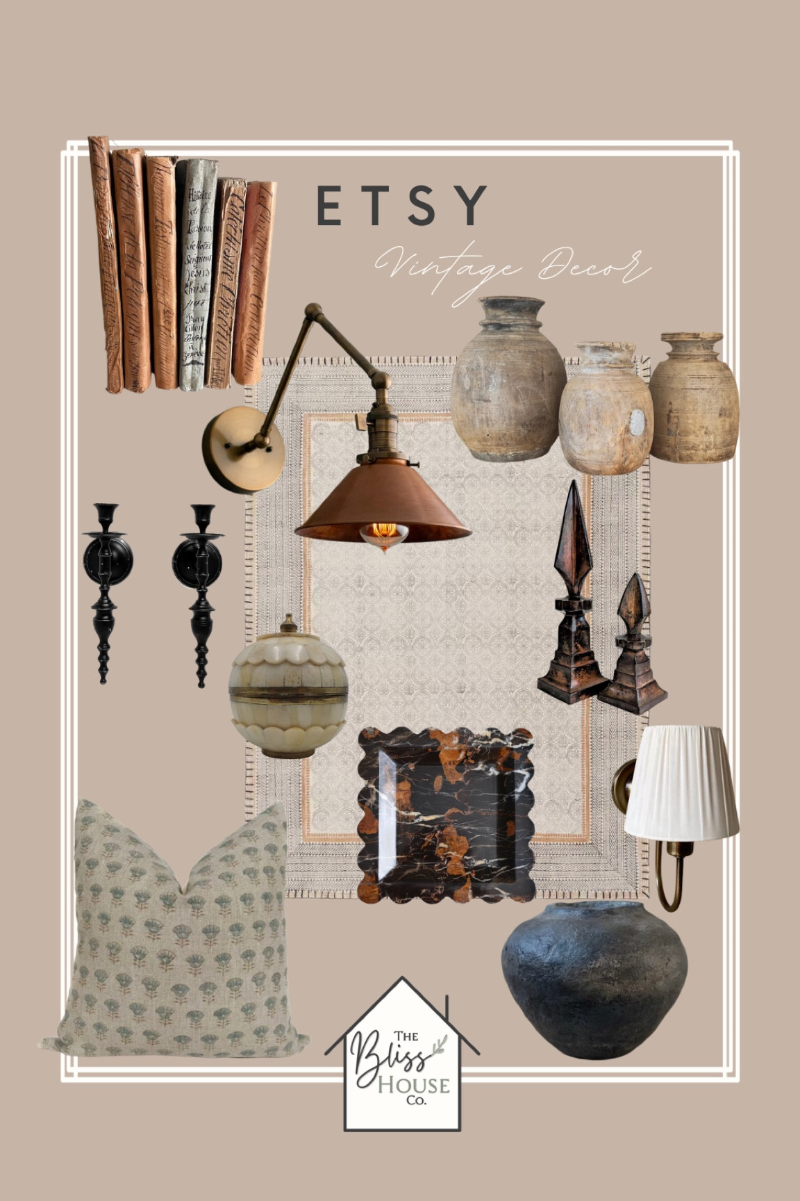 Etsy vintage decor and finds 

#LTKfindsunder100 #LTKhome #LTKsalealert