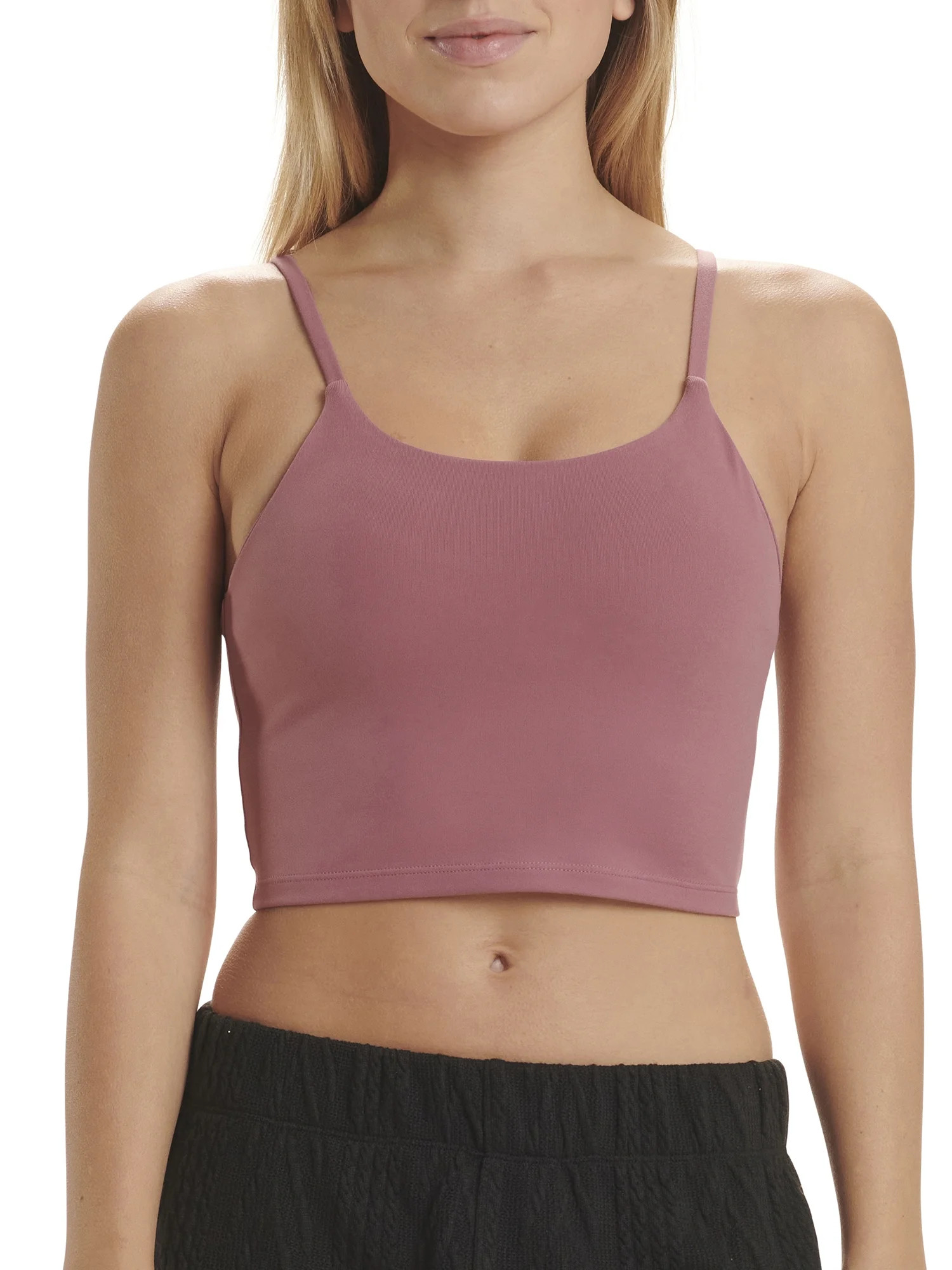 Avia Low Impact Sports Crop with Shelf Bra and Removable Pads | Walmart (US)