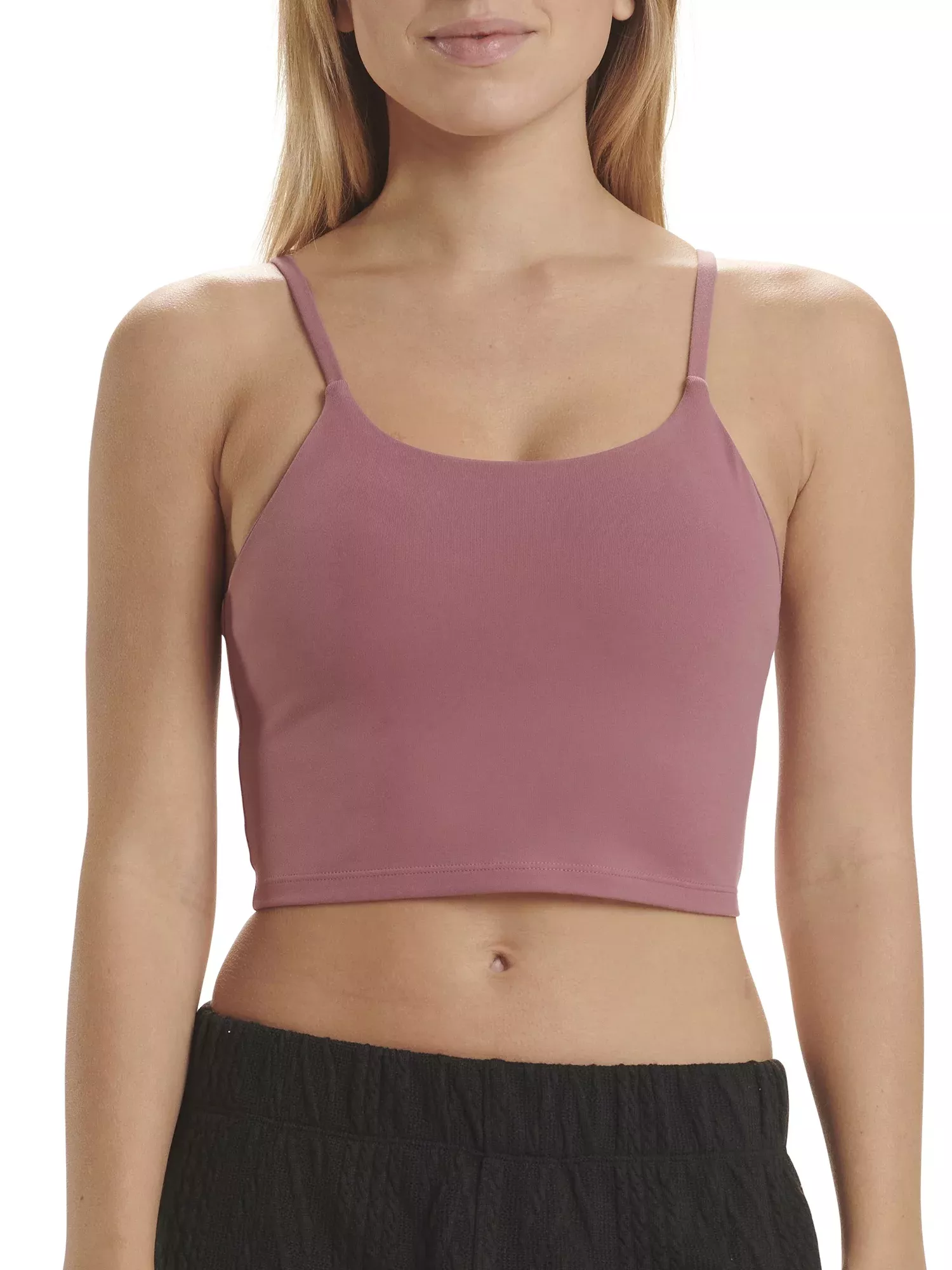 Avia Low Impact Sports Crop with Shelf Bra and Removable Pads 