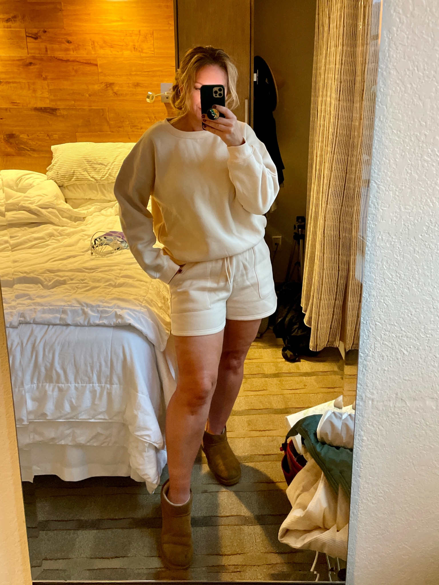 Comfy cozy lounge set. 
Sized up to a large  

#LTKxPrime #LTKmidsize #LTKSeasonal