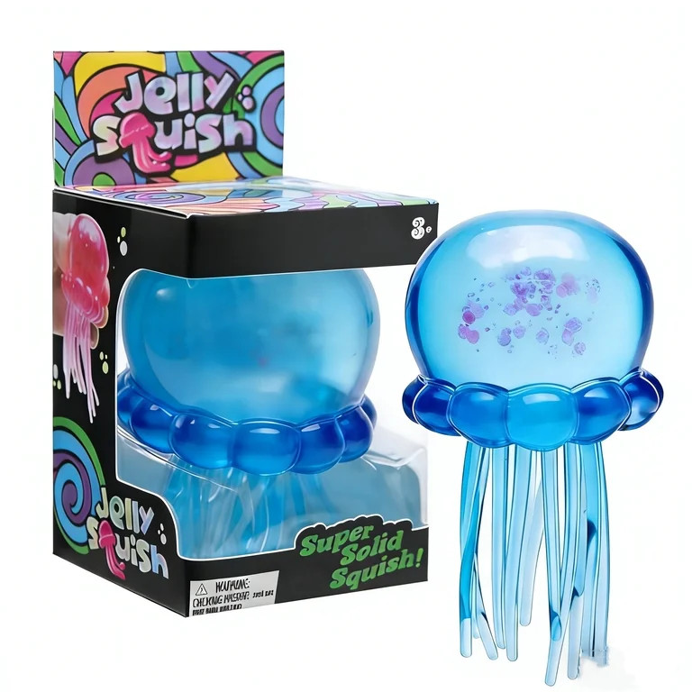 Cute Squish Jellyfish Stress Gadgets, Soft Squish Squeeze Jellyfish Sensory Tools, Sensory Stress... | Walmart (US)