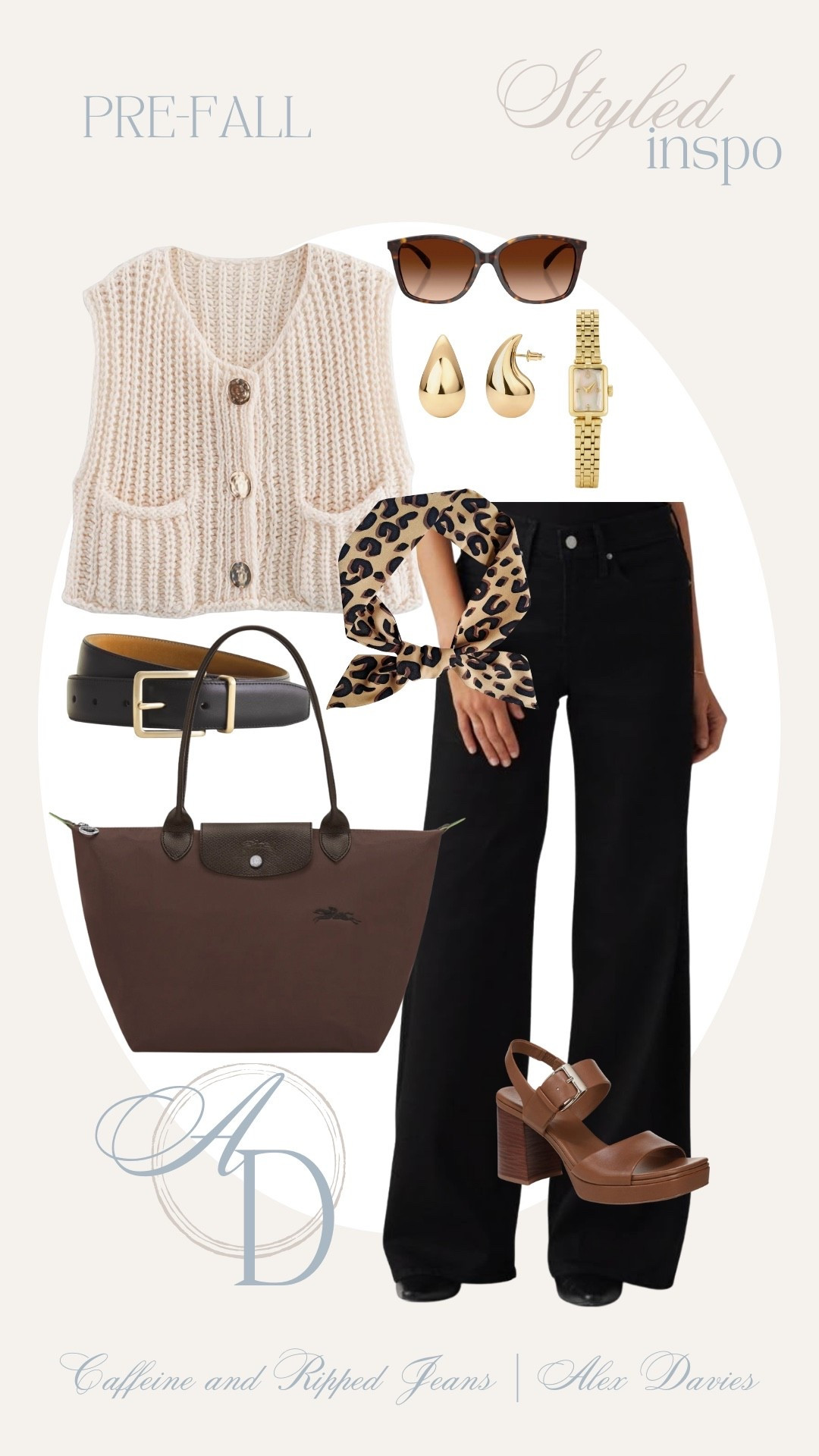 // pre-fall outfit inspo // back to school // teacher outfit // fall outfit // black denim // chunky knit sweater vest // Amazon finds // 

#LTKSeasonal #LTKFindsUnder100 #LTKStyleTip