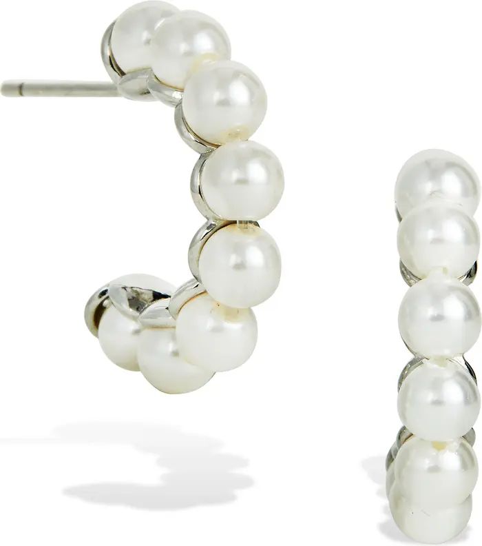 Pearl Hoop Earrings | Nordstrom Rack