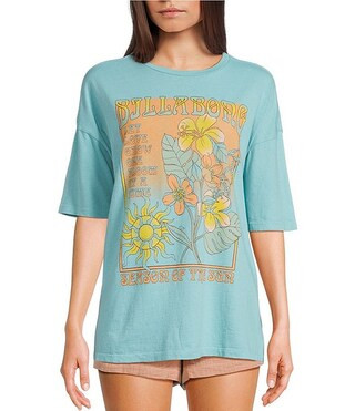 Daylight Blooms Short Sleeve T-Shirt | Dillard's
