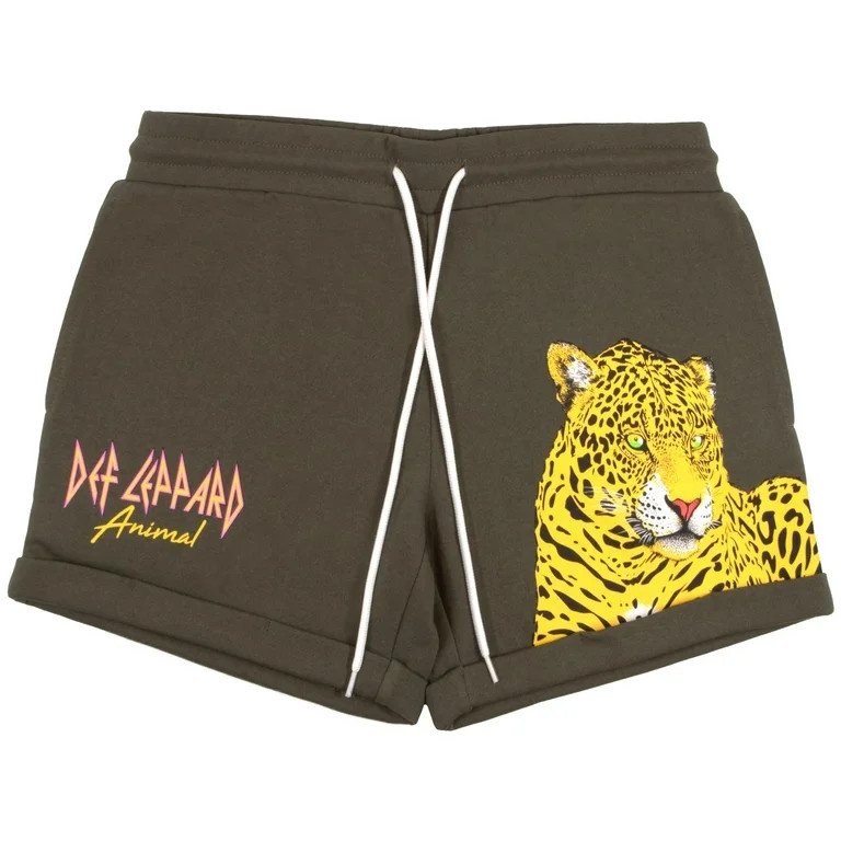 Def Leppard Juniors Womens Shorts (Size XS-XXXL) | Walmart (US)