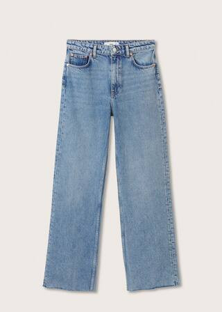 Wideleg Jeans mit hohem Bund | MANGO (DE)