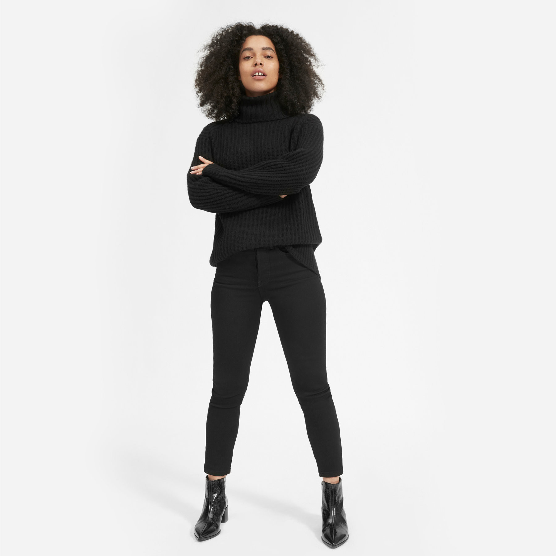 The Italian Soft Wool Rib Turtleneck | Everlane