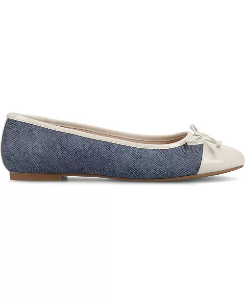 Journee Collection Women's Kaiah Cap Toe Ballet Flats - Macy's | Macy's