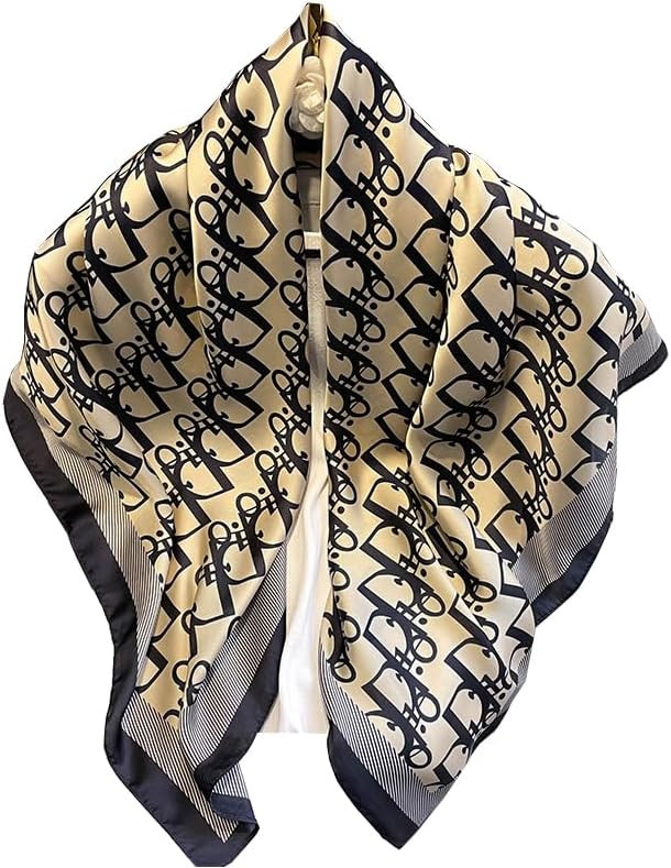 FairyCity Mulberry Silk Scarfs For Women Square Scarf 35" Lightweight Neckerchief Hair Bandanas S... | Amazon (US)