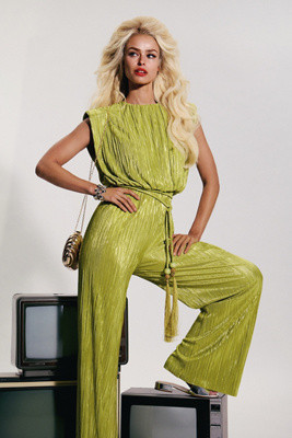 Sabina Musayev Nectar Pleated Jumpsuit | Anthropologie (US)