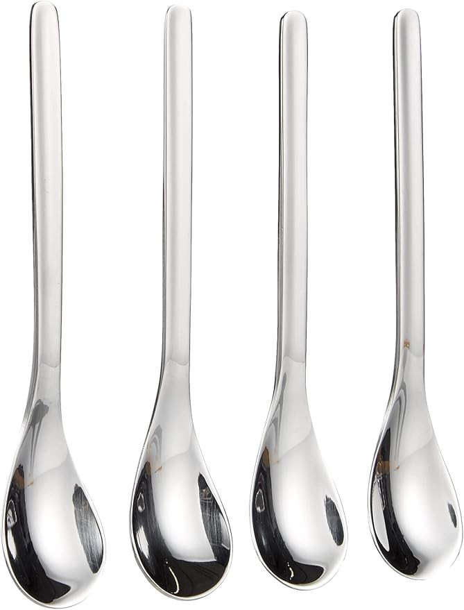 Villeroy & Boch 1264469595 Espresso Spoon Set, Silver | Amazon (US)