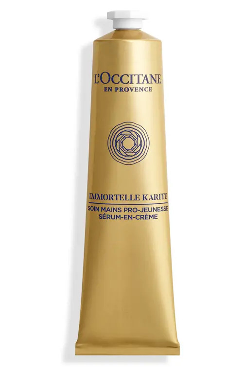 L'Occitane Immortelle Youth Hand Cream in Golden Yellow at Nordstrom | Nordstrom