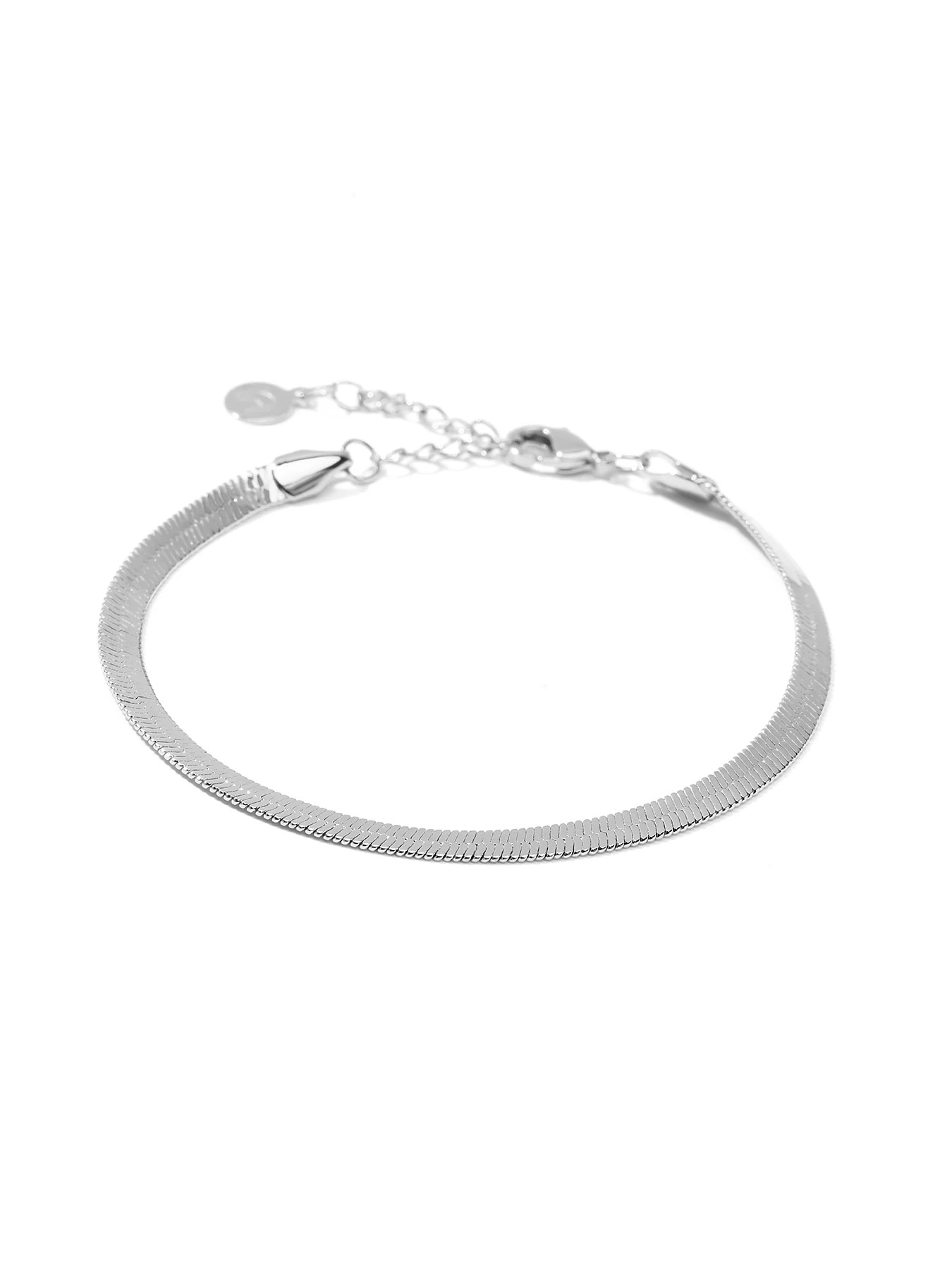 SNAKE BRACELET • Color: White Gold | Ninety-9