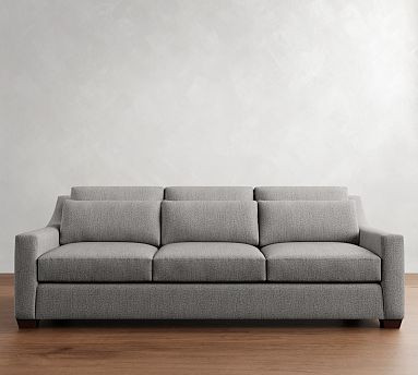 York Slope Arm Deep Seat Sofa (60"-108") | Pottery Barn (US)