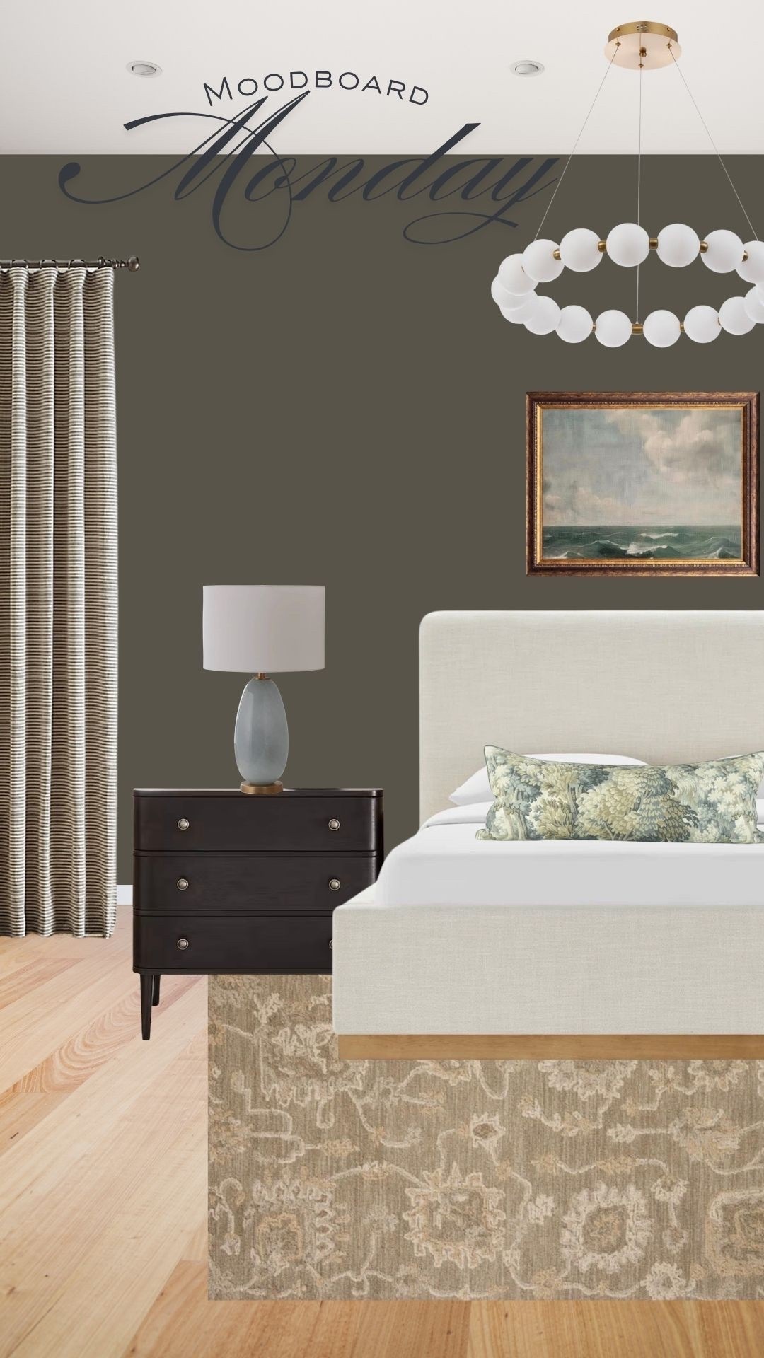 Calming, modern cottage vibes for this Moodboard Monday!