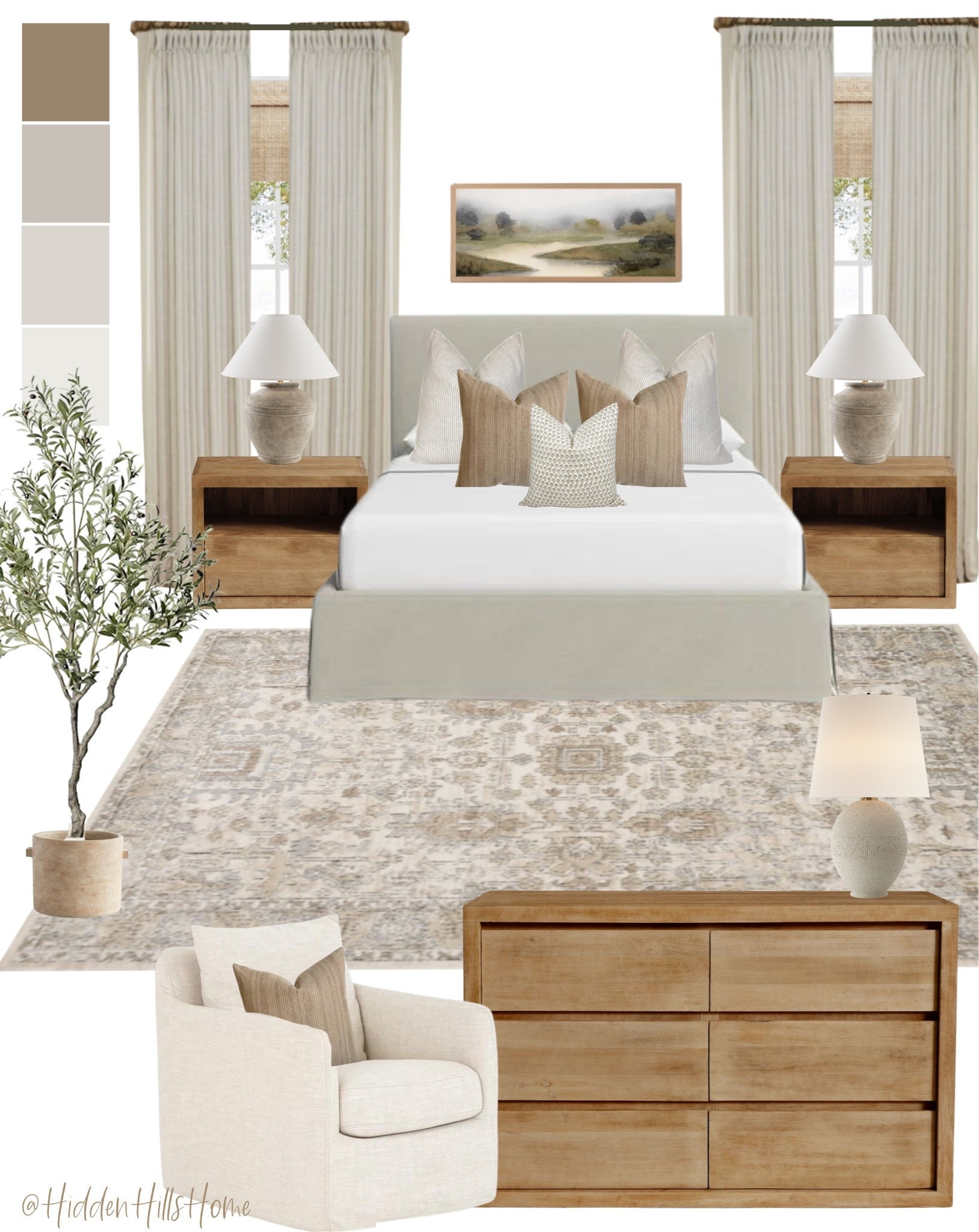 Bedroom decor, bedroom mood board, home decor, bedroom design, bedroom inspiration, cozy bedroom #bedroom

#LTKHome #LTKSaleAlert #LTKSeasonal