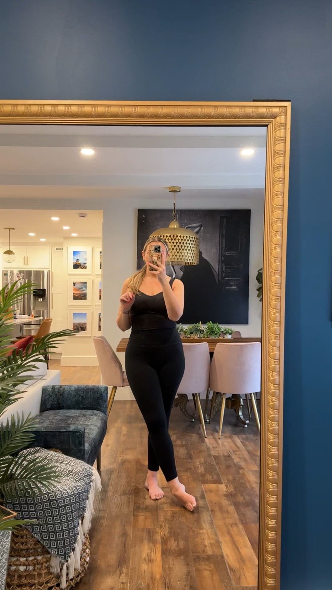 If you hate removable cups in sports bras and workout tops you’ll love this one. It has molded cups that are super comfortable. Wearing a large. 

#LTKMidsize #LTKActive #LTKSaleAlert