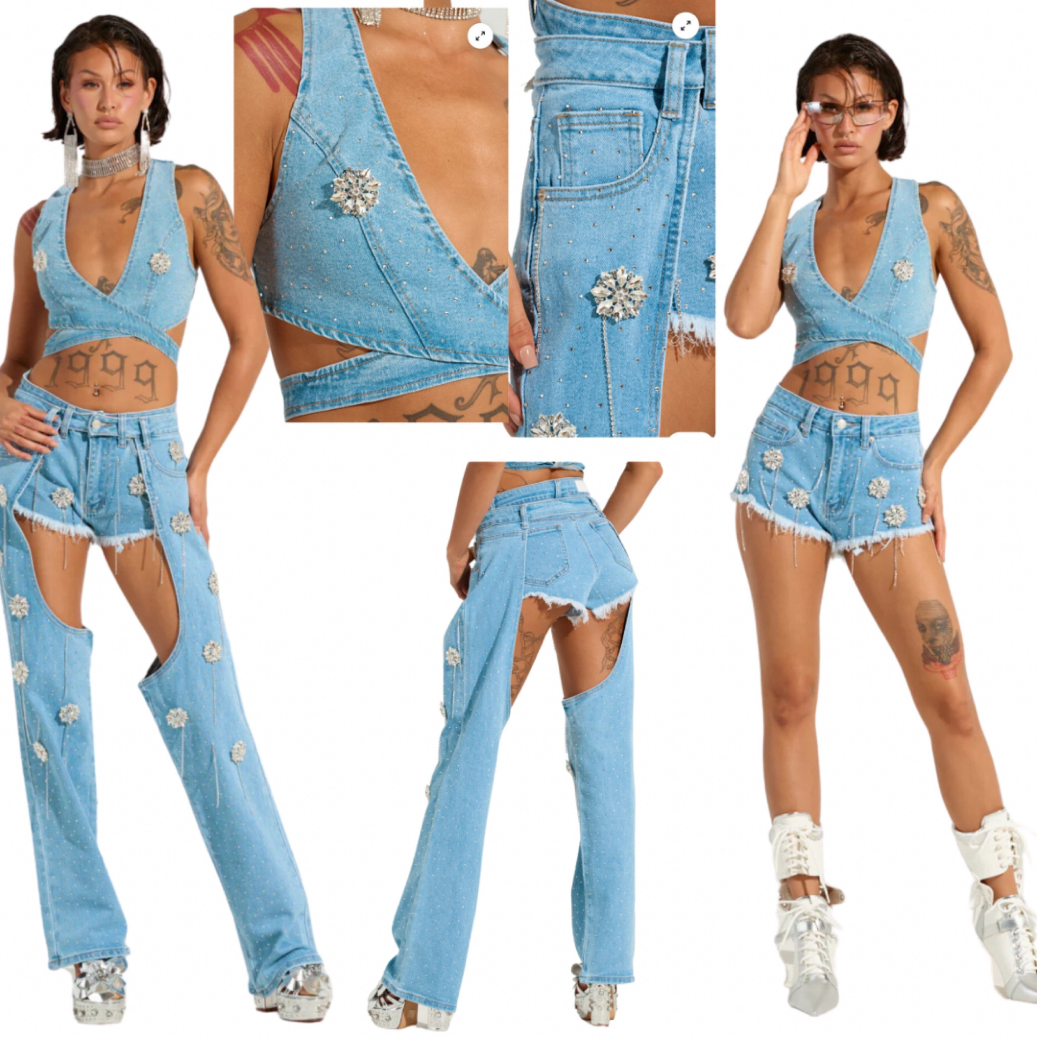 Denim chaps?! You know, heck yeah 😉 

#LTKPlusSize #LTKMidsize #LTKStyleTip