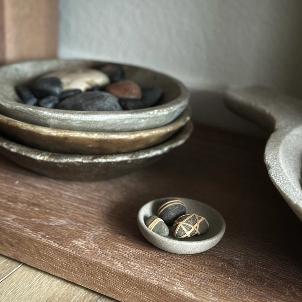 Vintage Rustic Marble Bowl Catch All (Free Shipping) | Etsy (US)