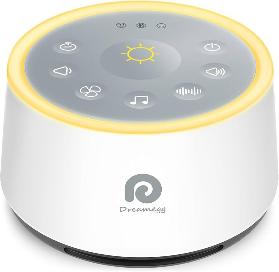 Dreamegg D1 Sound Machine Baby - White Noise Machine for Baby with Night Light, 24 High Fidelity ... | Amazon (US)