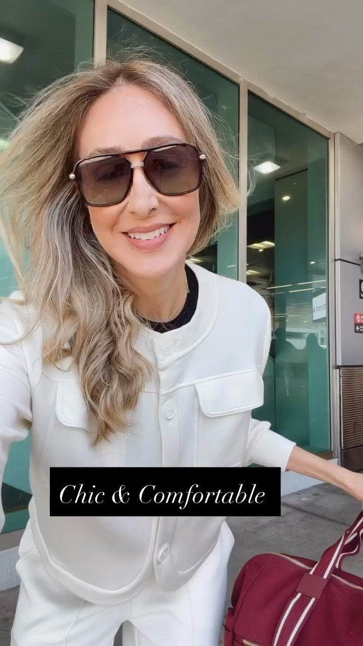Ultra comfortable and chic set. Perfect for traveling or for a casual and chic look 
The fit of these pants are amazing. It has pockets & it’s very stylish. Runs tts. Wearing a size small 
Travel outfits
Airport outfit

#LTKU #LTKootd #LTKTravel