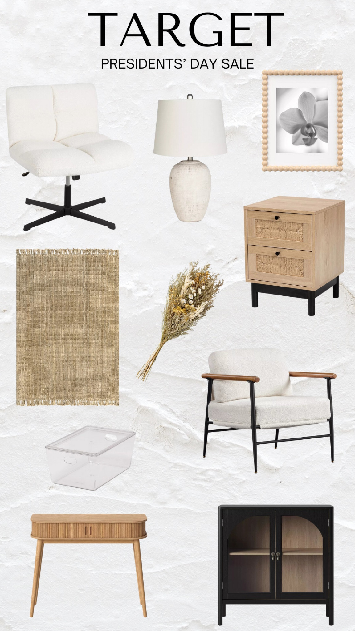 Target Presidents’ Day sale: home decor and furniture deals 

#LTKSaleAlert #LTKHome