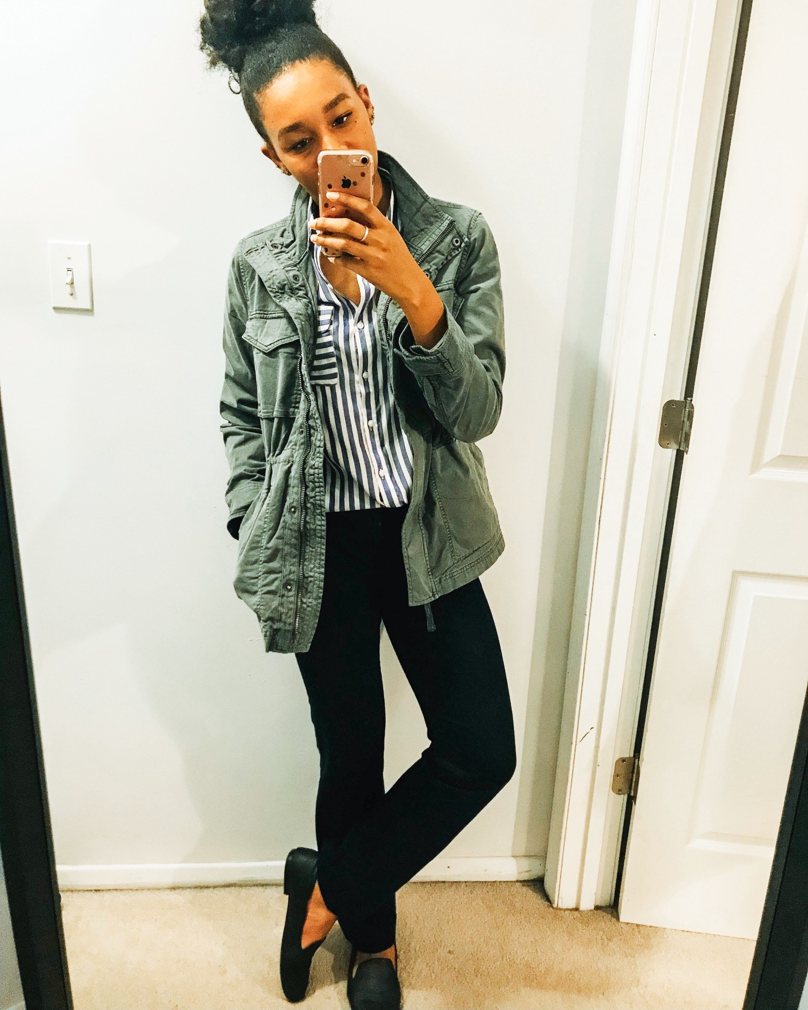 I hear that the green jacket is back this spring. 

Spring style, field jacket, utility jacket, military jacket.  

 #LTKgrwm #LTKootd #LTKU