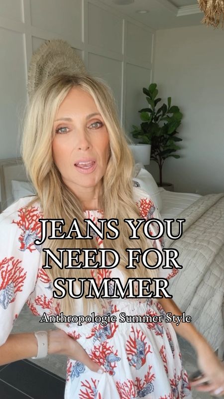 The jeans you need for summer and the light and airy favorites that are perfect for the season!!  Shop my Anthro haul below. 

#LTKSeasonal #LTKstyletip #LTKover40