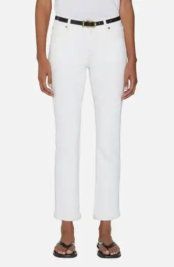 Mason Mid Rise Ankle Straight Leg Jeans | Nordstrom