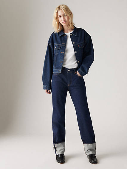 Levi's 501 '90s Cuffed Selvedge Women's Jeans 32x36 | Levi's CA