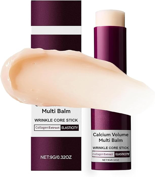 Calcium Multi Balm, Calcium Volume Multi Balm, Wrinkle Core Stick, Korean Collagen Moisturing Sti... | Amazon (US)