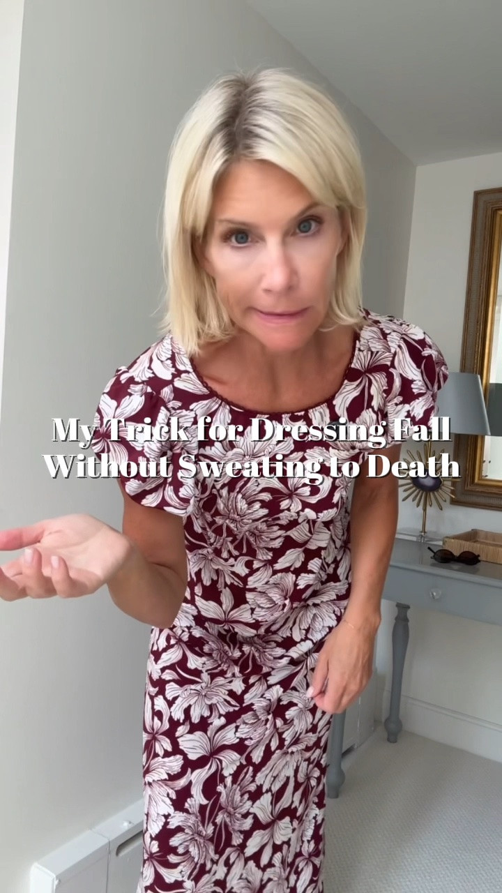 I’m ready for fall even if the weather isn’t. My trick is lightweight fabrics in all those gorgeous fall colors — brown, cream, stripes, and warm prints — with jeans, skirts, dresses, and sandals. You get the fall look without melting in 85-degree weather.

#LTKdayinmylife #LTKgrwm