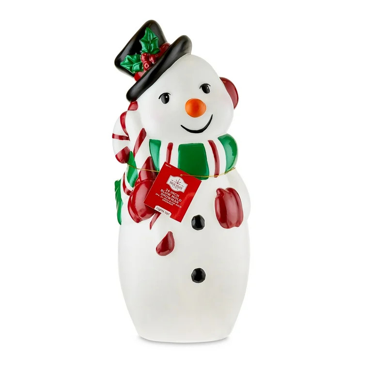 Light-Up Snowman Blow Mold, 24 in, by Holiday Time | Walmart (US)