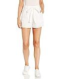 Sugarlips Women's Halle Eyelet TIE Shorts, White, Small | Amazon (US)