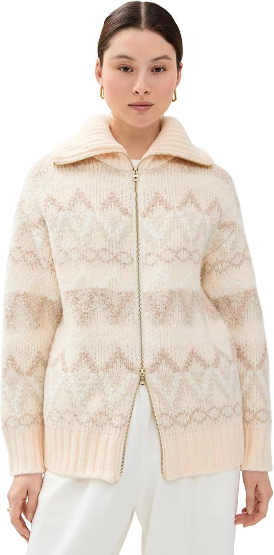 Varley Women's Brooke Fair Isle Knit Jacket | Amazon (US)