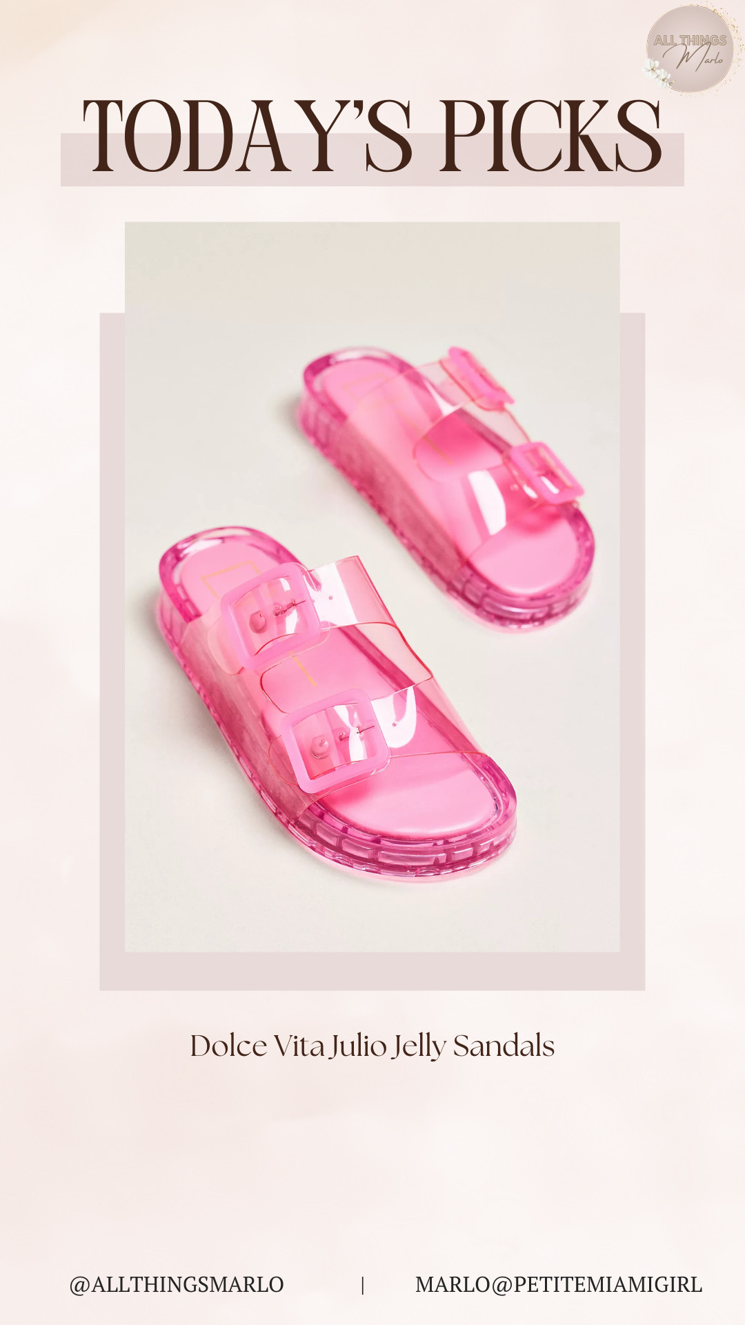 Dolce Vita Julio Jelly Sandals 

 #LTKSeasonal #LTKFindsUnder100 #LTKTravel
