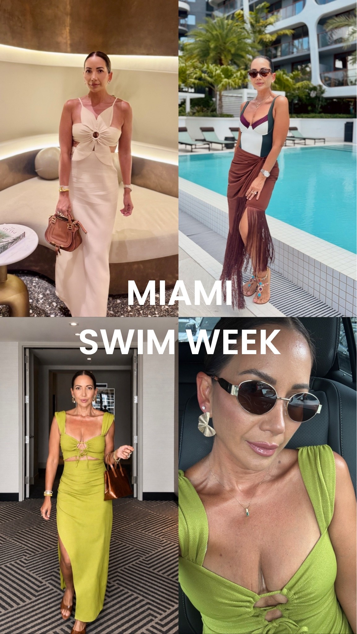 Miami Swim week outfits

#LTKOver40 #LTKBeauty #LTKSwim