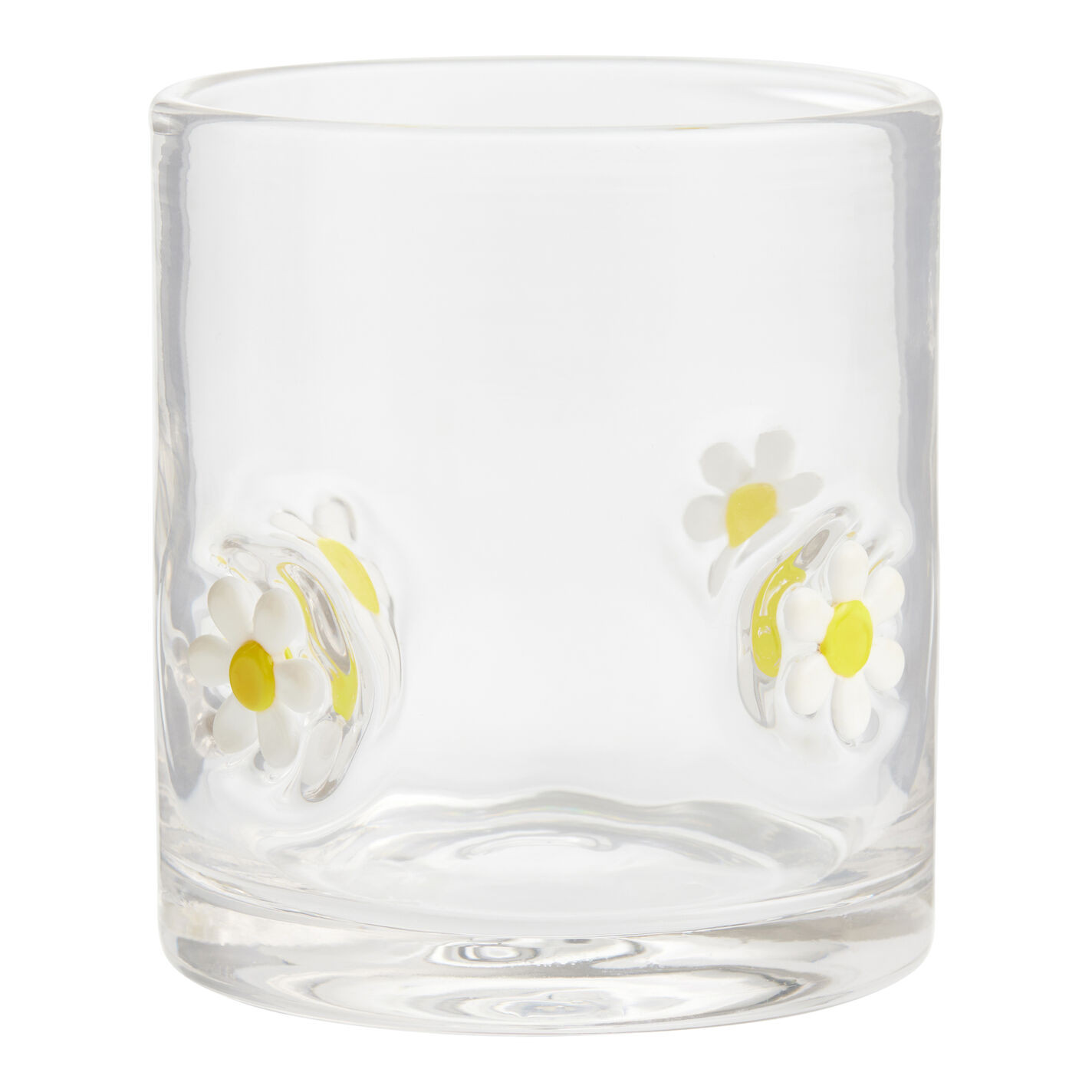 Charm Daisy Inlay Glassware Collection | World Market